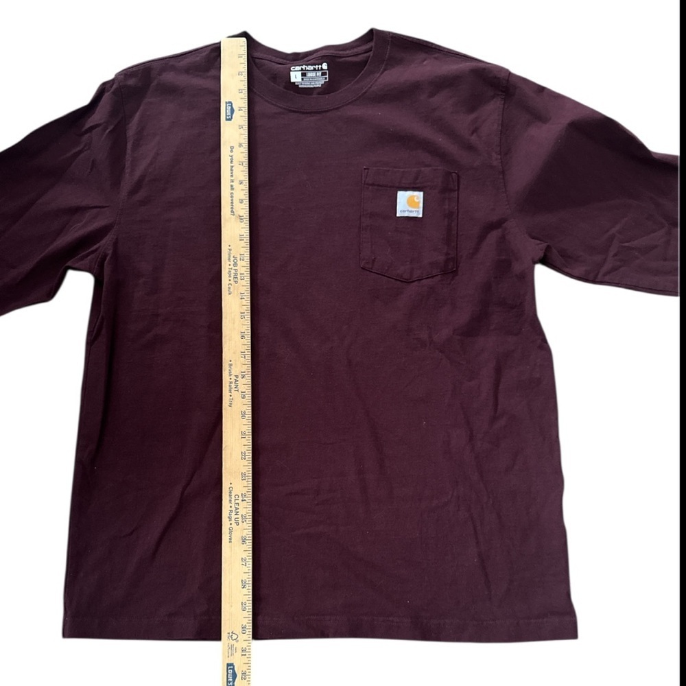 Carhartt Deep Maroon Loose Fit Shirt - Picture 2 of 8